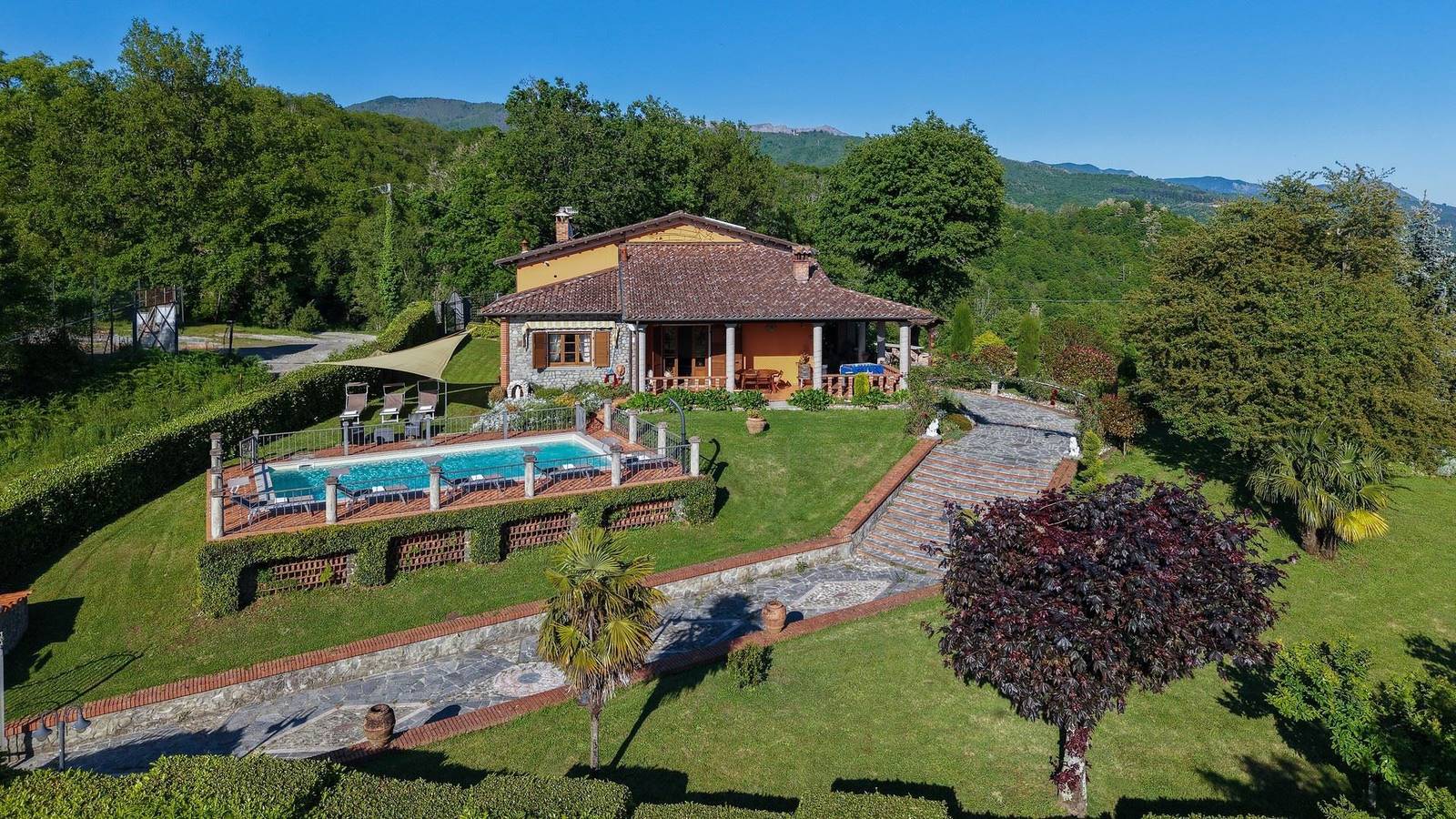 Villa per 6 Persone in Gallicano, Parco Regionale delle Alpi Apuane