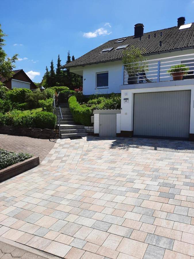 Ferienwohnung für 4 Personen, mit Ausblick und Garten in Lügde - 3