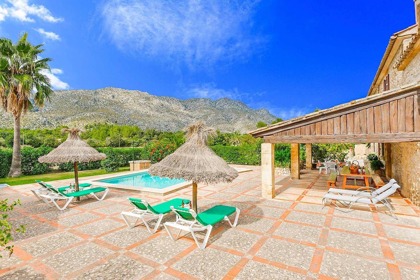 Finca 'Can Vich' mit privatem Pool, Wlan und Klimaanlage in Pollença, Mallorca Norden