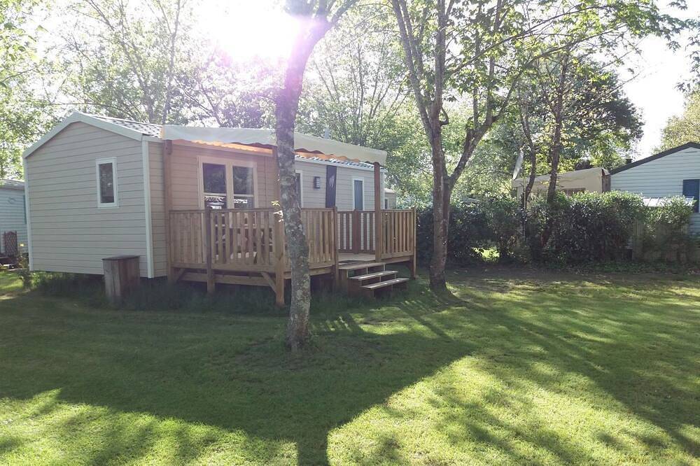 Air-conditioned mobile home near the ocean in Saint-Julien-en-Born, Côte d’Argent