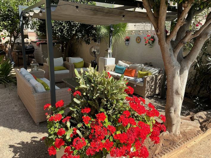 Ferienhaus für 12 Personen, mit Meerblick und Balkon sowie Terrasse und Garten in Roquetas de Mar - 3