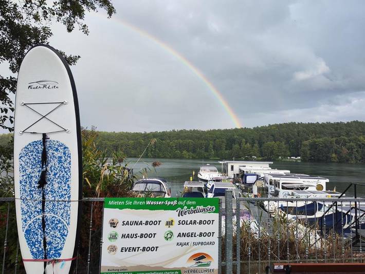 Ferienwohnung für 4 Personen, mit Terrasse und Sauna sowie Ausblick und Seeblick am Werbellinsee - 2