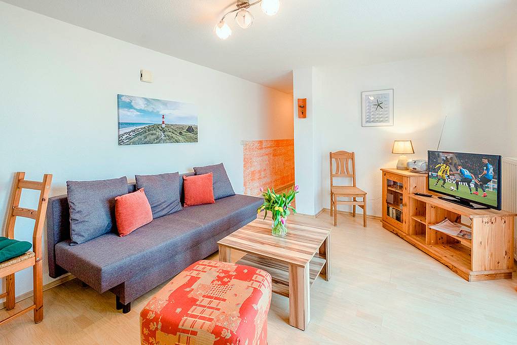 Ganze Ferienwohnung, D 066.031A - Ferienhaus Sanddorn, Fewo Strandhafer in Prerow, Fischland - Darß - Zingst