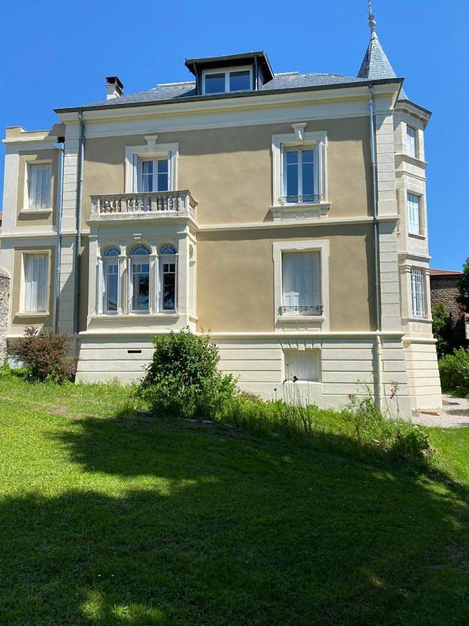 Double Room with Pool View in Saint-Didier-en-Velay, Haute-Loire