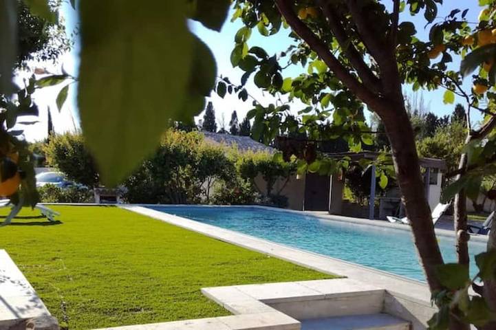 Villa pour 6 personnes, avec jardin et terrasse, animaux acceptés