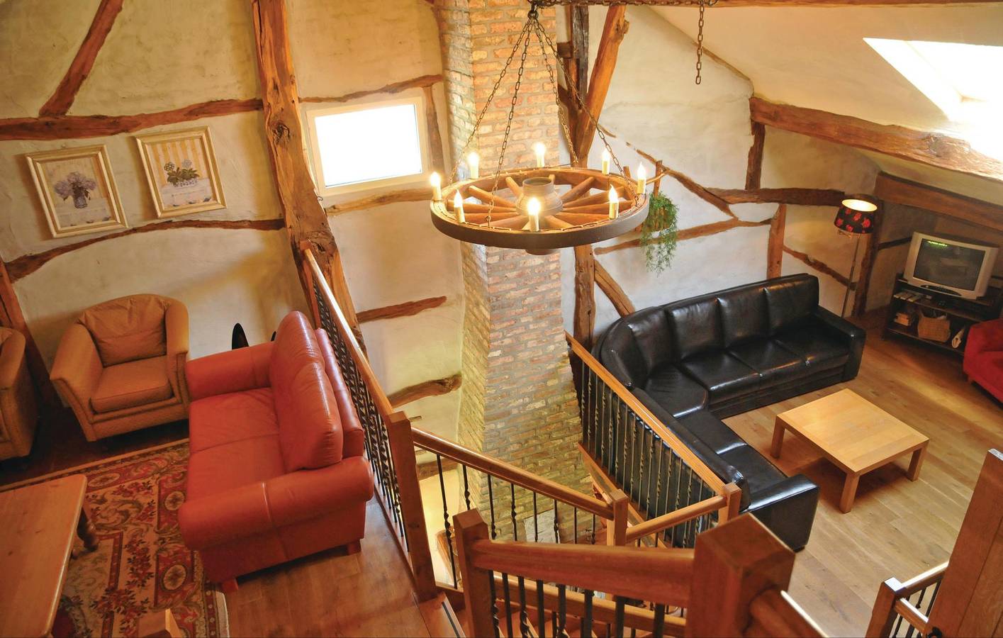 Maison de vacances pour 32 personnes avec terrasse in Érezée, Province de Luxembourg