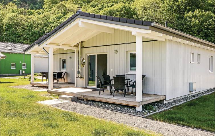 Ferienhaus für 6 Personen, mit Terrasse und Garten sowie Sauna und Ausblick in Thale