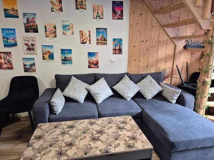 Gîte pour 4 personnes, avec jardin et terrasse à Saint-Denis-de-Méré