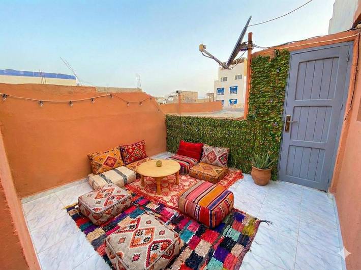 Maison de vacances pour 4 personnes, avec terrasse et vue, animaux acceptés