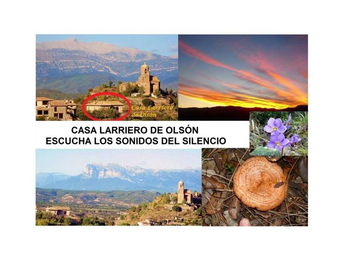 Casa rural para 4 personas, con vistas y terraza, Se admiten mascotas en Sobrarbe - 3