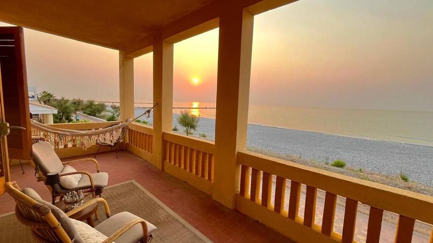 Casa de vacaciones para 2 personas, con Balcón y Terraza además de Jardín y Vistas en Almenara