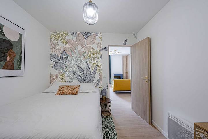 Ganze Wohnung, Les Maisons Acajou / Charming T2 equipped with Spicy Nature in Châtellerault, Vienne