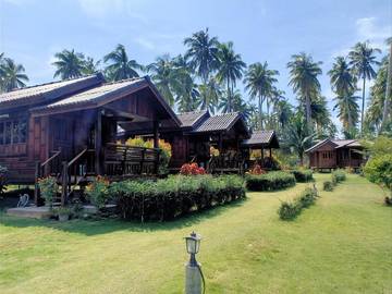 Maison d’hôte pour 3 personnes, avec jardin et vue dans Koh Kood