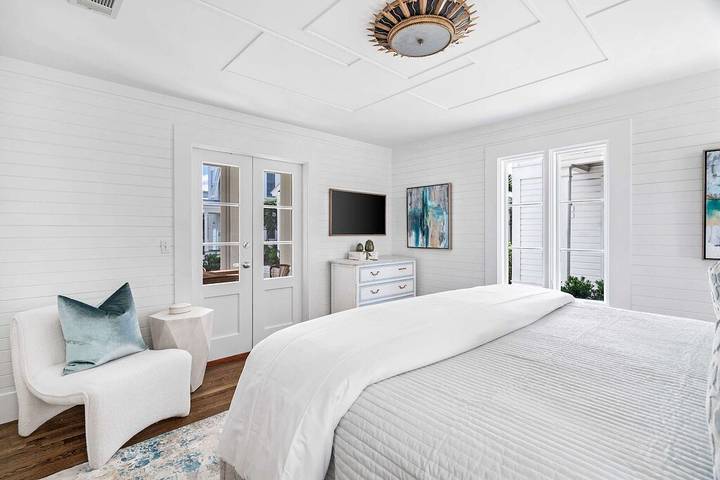 Vacation house for 8 people, with terrace and pool in Seaside