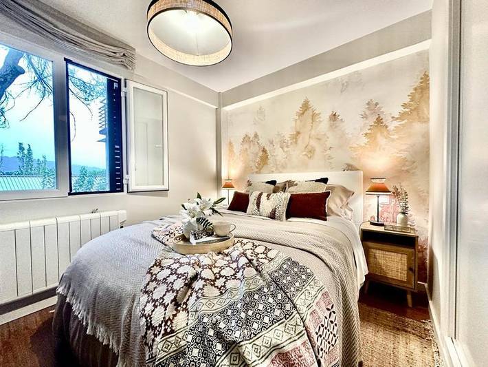 Apartamento para 4 personas, con jardín y vistas, Se admiten mascotas en San Martín de Valdeiglesias