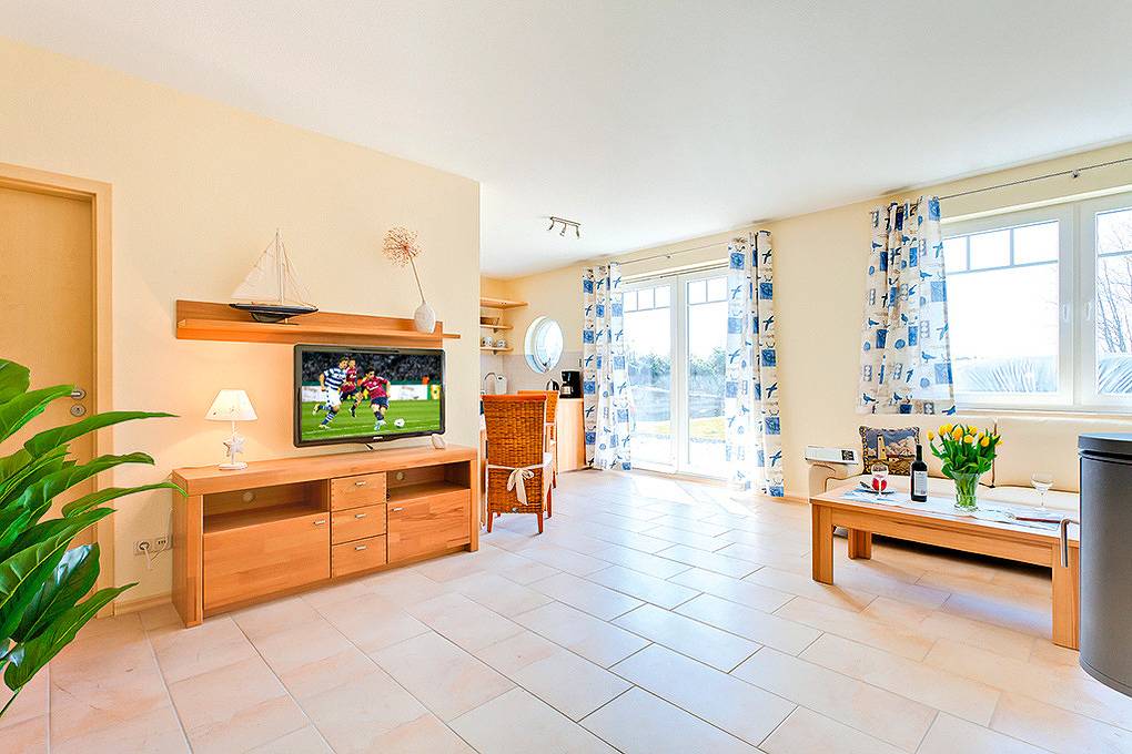 Ganze Ferienwohnung, Ferienhaus Lamp/Rieger, Fewo Parter in Wieck am Darß, Fischland - Darß - Zingst