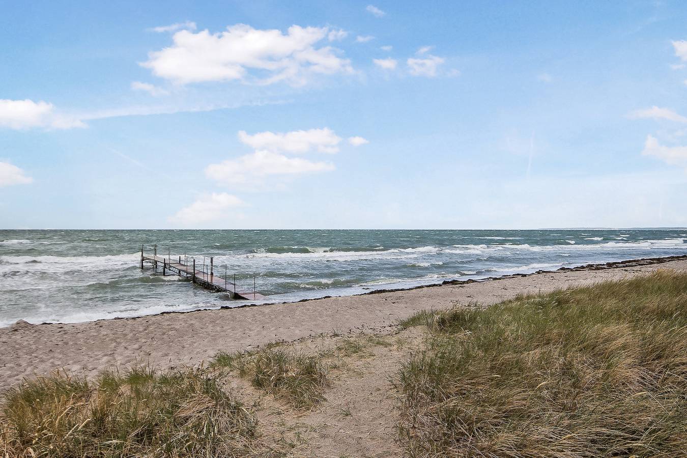 Ferienhaus am Strand mit Panoramablick in Bjerge, Kalundborg und Umgebung