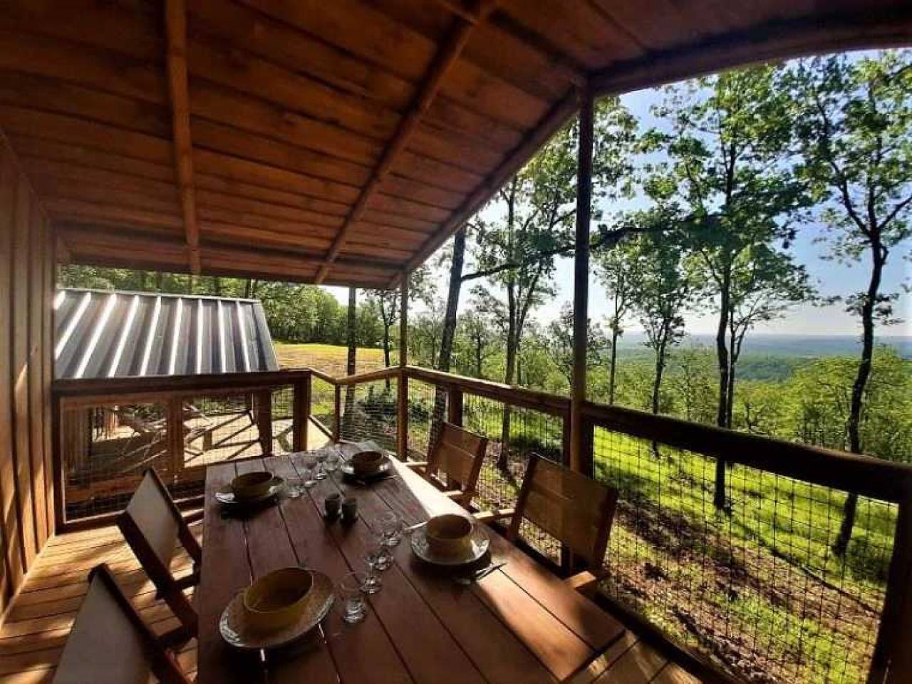 Cabane 3 étoiles - Piscine  - efchcf in Saint-Cirq-Lapopie, Zentralmassiv