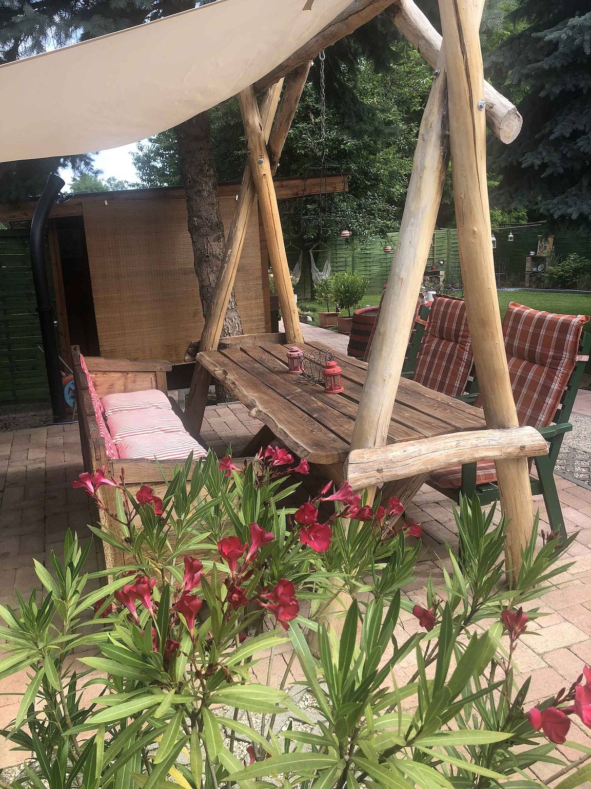 Ferienhaus mit liebevoller Einrichtung, Whirlpool und Sauna  in Kőröshegy, Plattensee Südufer