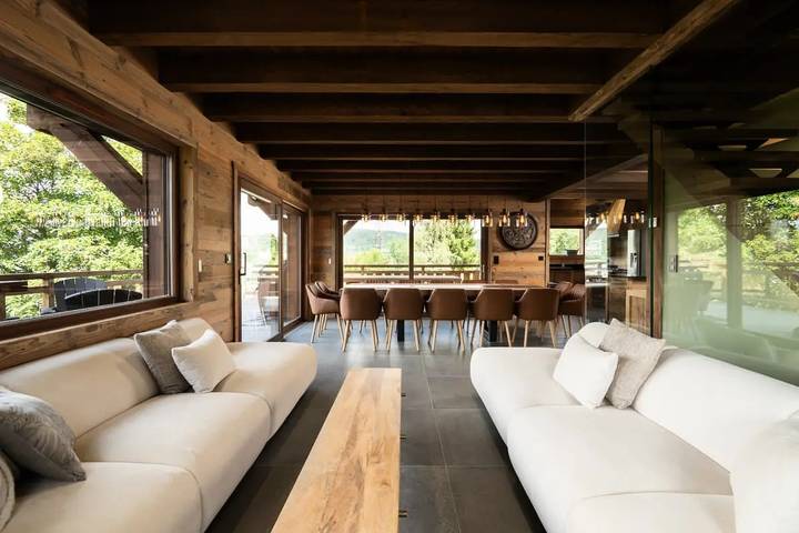 Chalet pour 14 personnes, avec Terrasse et Jardin à Gérardmer - 4