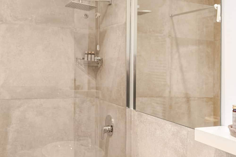 Suite-Premier-Ensuite mit Dusche-Blick auf den Hof in Vicenza, Vicenza Provinz