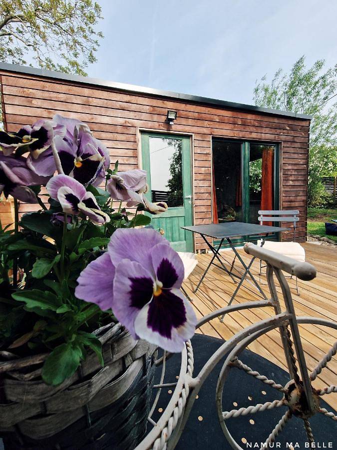 Location de vacances pour 2 personnes, avec jardin ainsi que sauna et vue à Andenne - 2