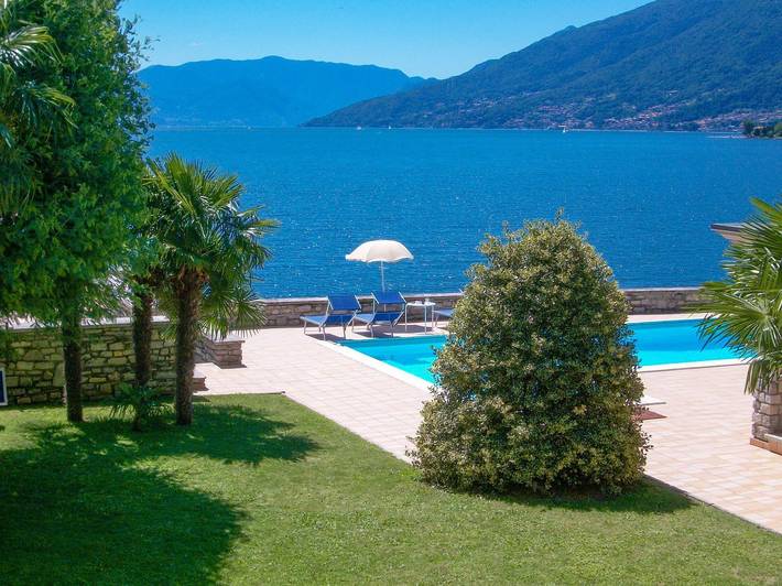 Ferienwohnung für 4 Personen, mit Terrasse und Garten sowie Pool und Seeblick in Domaso - 2