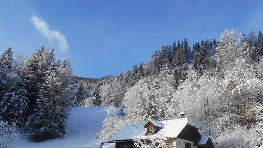 Ferienhaus für 4 Personen, mit Garten und Pool sowie Ausblick, mit Haustier in der Steiermark