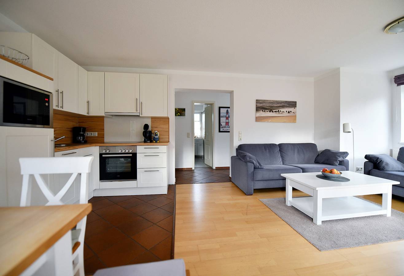 Ganze Ferienwohnung, Südstrandnest Wohnung Eg 2 in Wyk auf Föhr (Stadt), Wyk auf Föhr