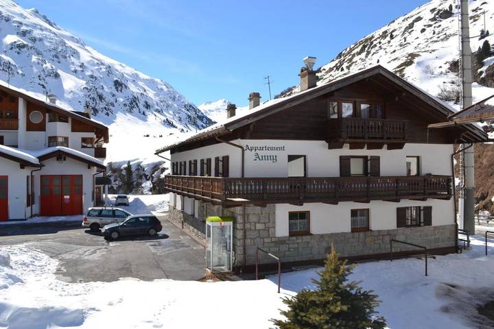 Vakantiewoning voor 2 personen, met tuin en balkon in Vent