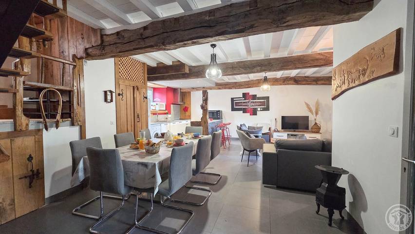 Gîte pour 8 personnes, avec jardin à Sireix - 2