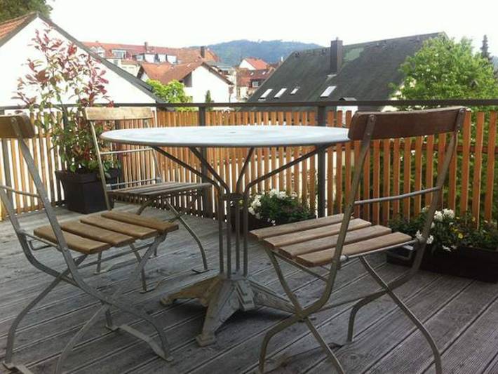 Ferienwohnung für 4 Personen, mit Terrasse und Garten in Offenburg