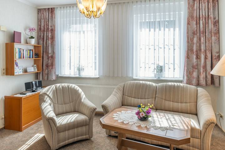 Ganze Wohnung, Apartment „Für 2 Personen, 45 m²“ mit privater Terrasse und Wlan in Bad Wilsnack, Prignitz