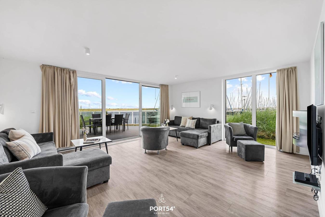 Geheel appartement, Küstenbrise holiday flat in Marina Wendtorf with sea views & 159 m² for up to 12 people in Wendtorfer Strand, Wendtorf