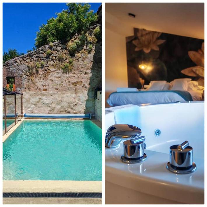 Casa rural para 2 personas, con Jacuzzi y Terraza además de Jardín y Piscina en Provincia de Guadalajara