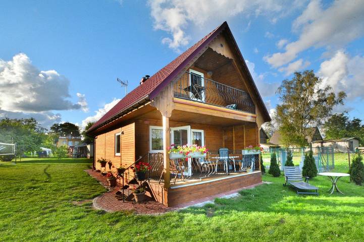 Chalet für 7 Personen, mit Balkon in Polen