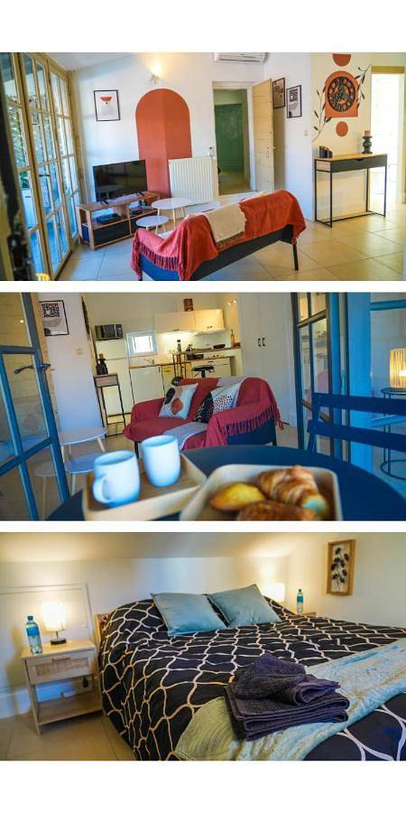 Appartement entier, One-Bedroom Apartment in Beaucaire, Région de Nîmes