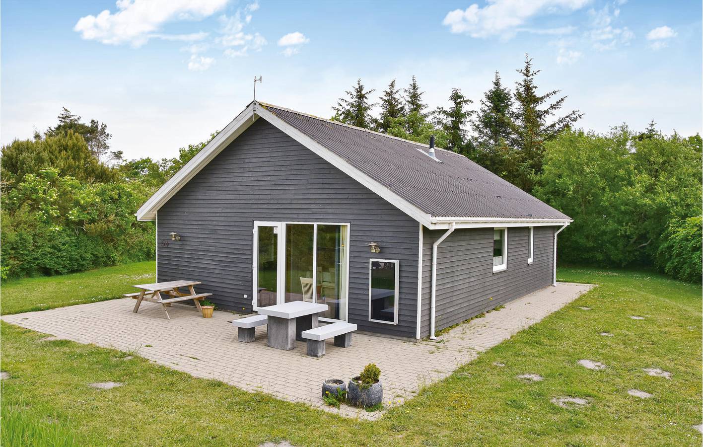 Ferienhaus für 6 Personen mit Terrasse in Vemb, Nissum Fjord