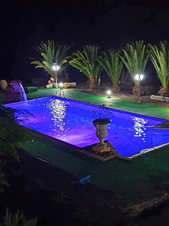 Finca für 10 Personen, mit Garten und Pool sowie Balkon auf den Kanaren - 4