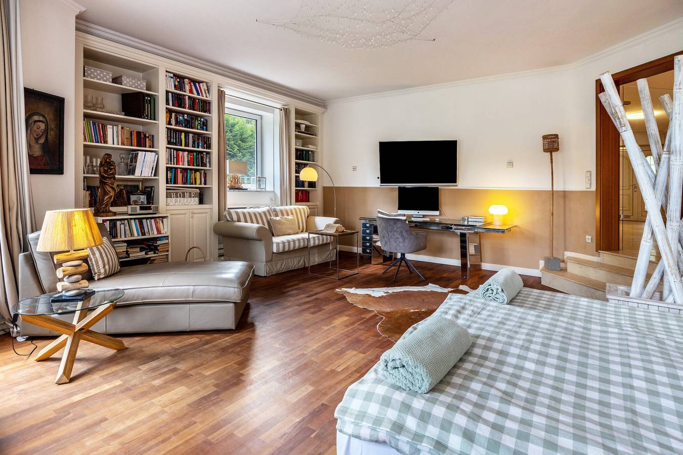 Gastenhuis 'Traumhaus Whirlpool Sauna Grill' met Privéterras, Wi-Fi en Airconditioning, foto 6