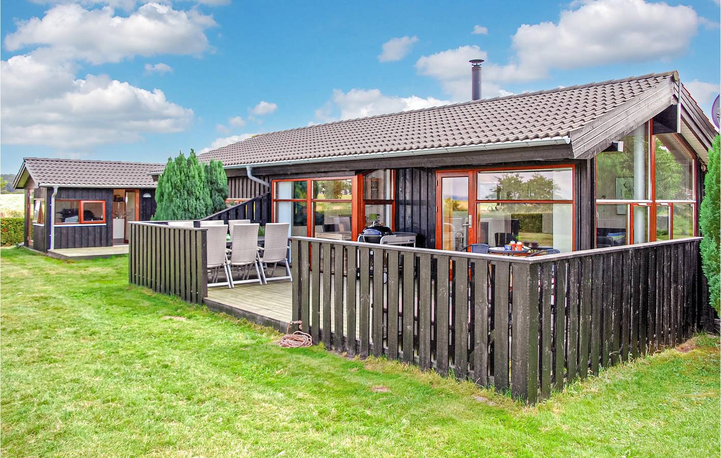 Ferienhaus für 8 Personen mit Whirlpool in Skødshoved, Knebel