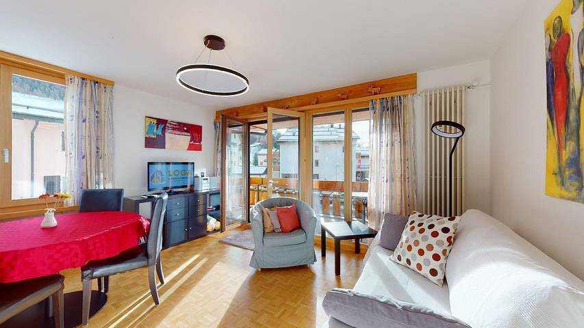 Ferienwohnung für 4 Personen, mit Balkon und Ausblick - 1