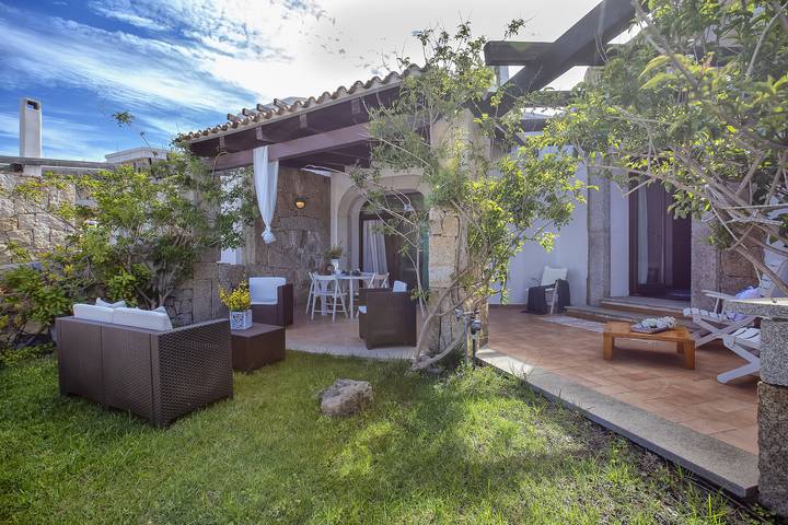 Ferienhaus für 4 Personen, mit Terrasse und Garten