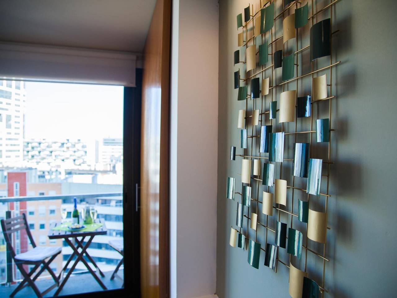 Appartamento intero, Appartamento vacanze per 8 persone con balcone/terrazza in Barcelona Centre, Barcellona