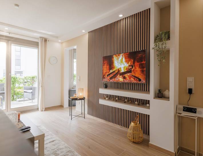 Entire apartment, Apartment 'Wohnung Mit Terrasse Nähe Airport' with Private Terrace and Wi-Fi in Schönefeld (Brandenburg), Schönefeld