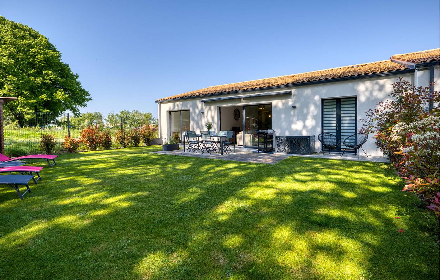 Appartement moderne avec jardin et WiFi près du centre in Semussac, Région de Saintes