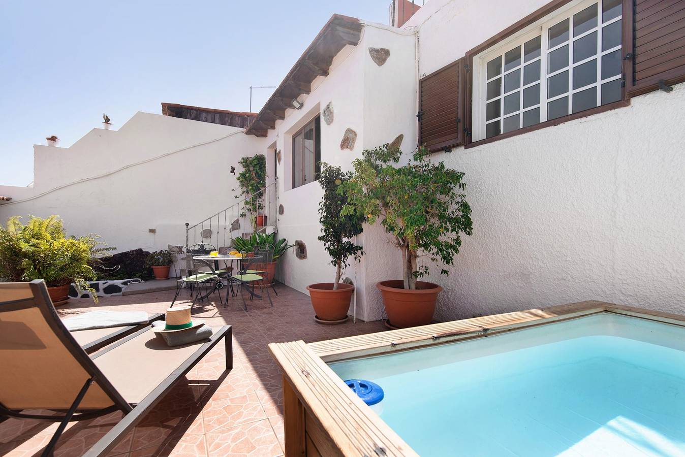 Casa de vacaciones 'Villa Floti Con Vistas Al Mar' con vistas al mar, Wi-Fi y aire acondicionado in Gran Canaria Este
