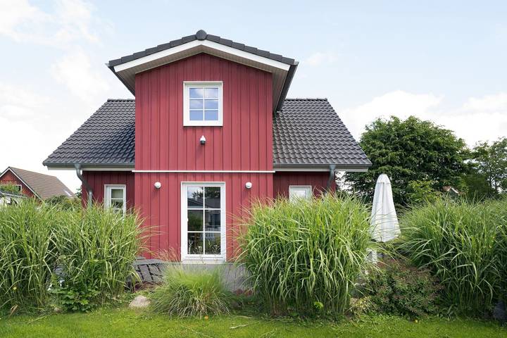 Ferienhaus für 4 Personen, mit Terrasse und Garten