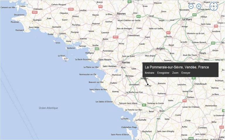 Location de vacances pour 6 personnes, avec terrasse et vue à La Pommeraie-sur-Sèvre - 3