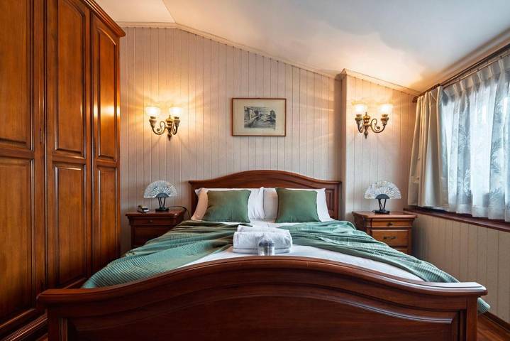 Gîte pour 5 personnes, avec vue ainsi que terrasse et sauna, adapté aux familles dans Burano